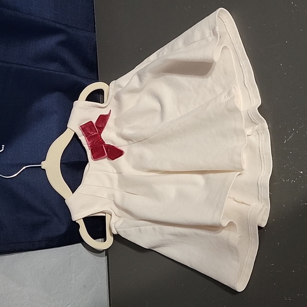 Kids white dress